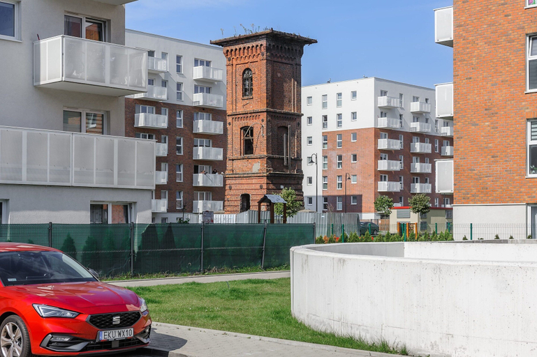 Garden 4, City View Apartment in Warsaw, Łódź