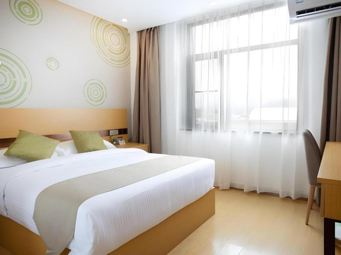 Bedroom 2, GreenTree Inn Linhai Jiangnan Avenue Express, Taizhou