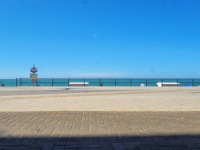 View from property 3, Coastal Comfort Middelkerke, West-Vlaanderen