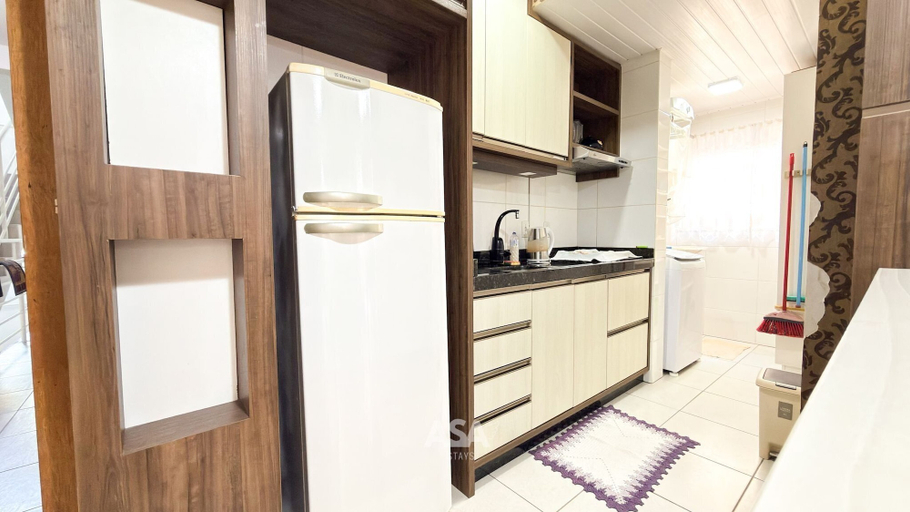 Private kitchen 5, ASA Indaial Apartment Vale Europeu Gated Community, Indaial