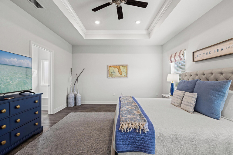 Bedroom 3, Beach House - Redfish Cove by PHG, Gulf