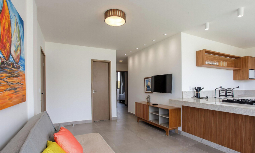 Living area, Apt w/ 3 Suites in a Condo w/ a Pool Vll0010, Maraú