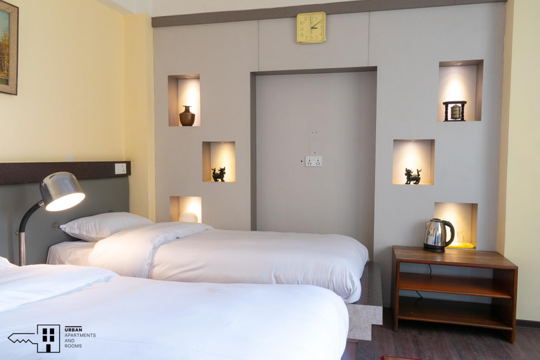 Bedroom 4, Urban Apartments and Rooms- Deluxe Room 1 , Bagmati