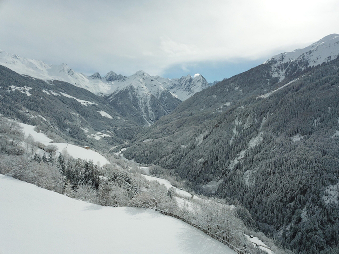 View from property 2, Panoramic View Suite on the Kaunergrat, Landeck
