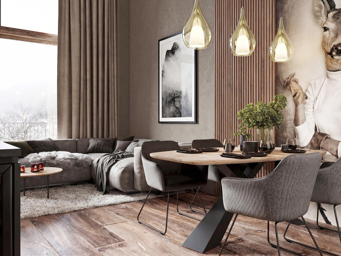 Dining, Modern Studio Near ski Resort, Landeck