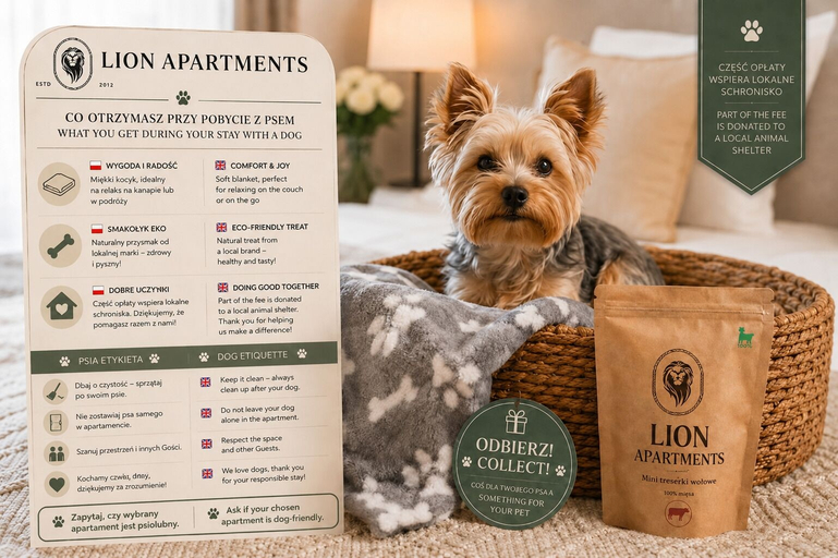 Pet-friendly, Nadmorze Seaside Apartment with Parking, Gdańsk City