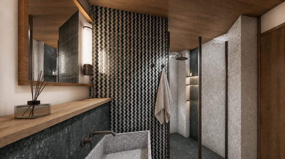 Bathroom, Residence Palafour - Appartements «Palafour Lodges» MAE-0144, Savoie