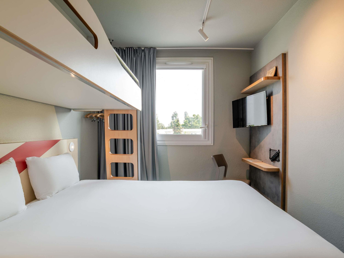 Bedroom 2, ibis budget Bordeaux Sud Villenave-d'Ornon, Gironde