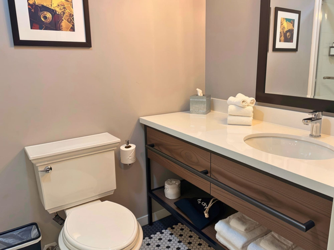 Bathroom 4, enVision Hotel Worcester Downtown, Worcester