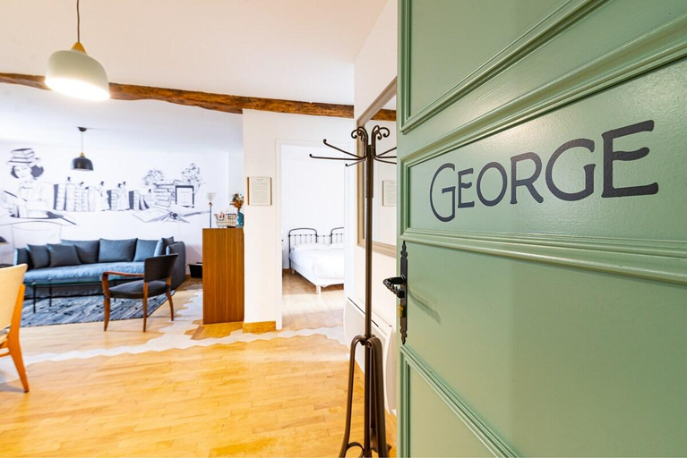 Bedroom 2, La Maison George – Logis George, Côte-d'Or