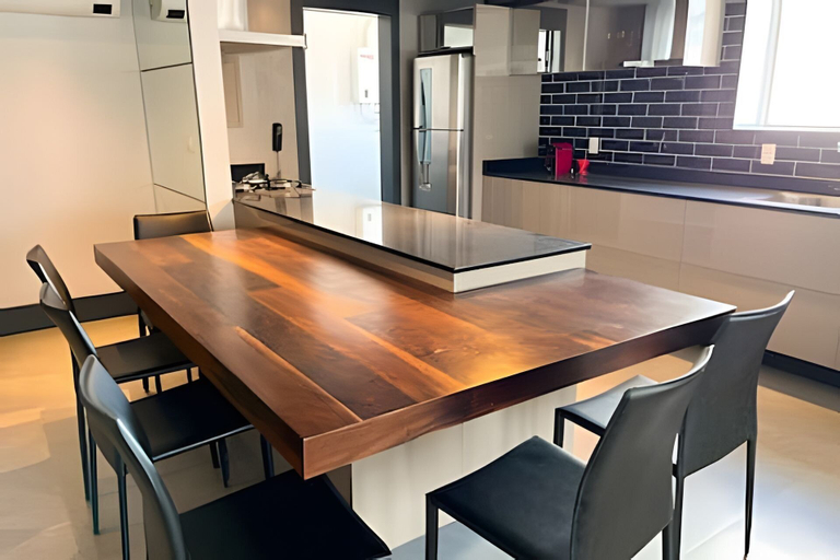 Private kitchen 3, ASA Apto de Alto Padrao Ed a Beira Mar Design, Balneário Arroio do Silva