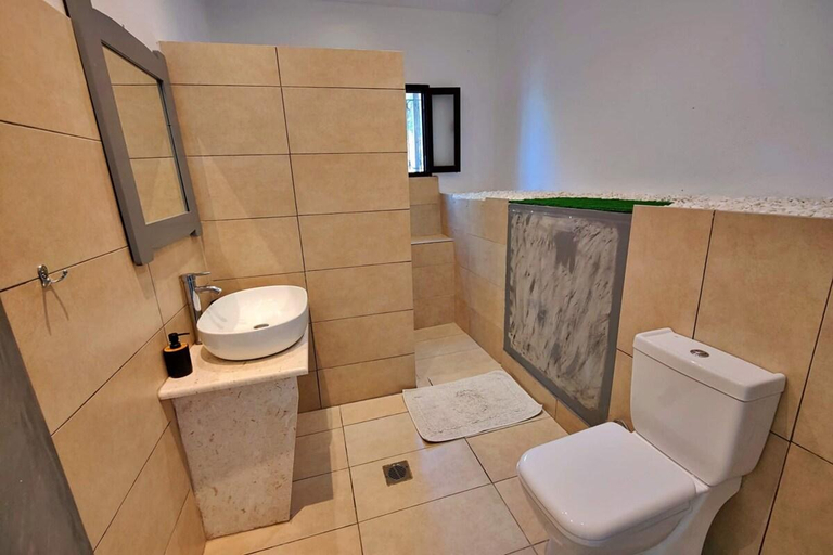 Bathroom, Apartment Hera - 150m to beautiful sandy beach, Ionian Islands