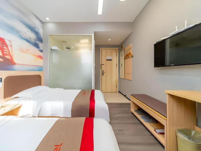 Bedroom 4, Thank Inn Hotel Hebei Baoding Qingyuan Bus Station, Baoding