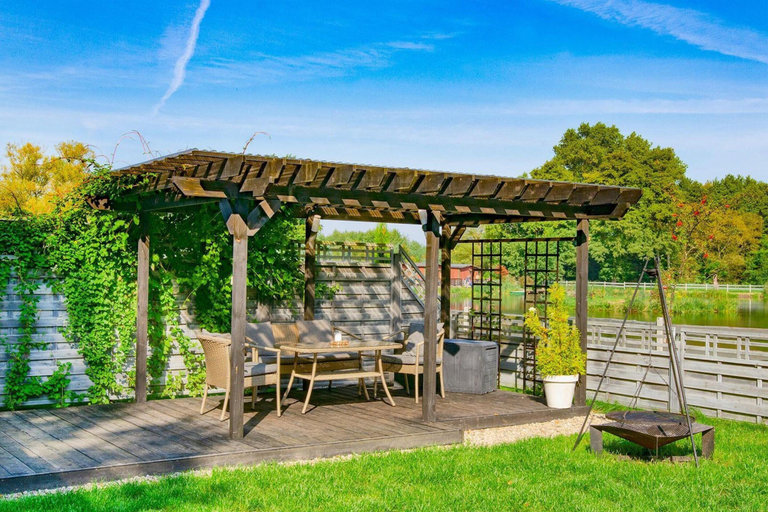 Balcony 3, Holiday Cottage no. 4A With Private Jacuzzi, Sławno