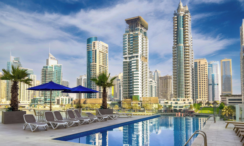 Exterior & Views 2, LUX Contemporary Suite Marina View 3, Dubai