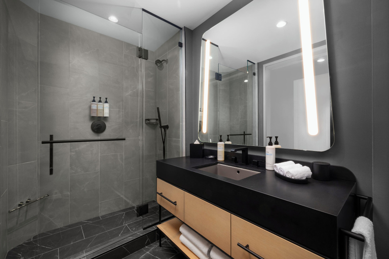 Bathroom, Signia Hilton Indianapolis, Indianapolis