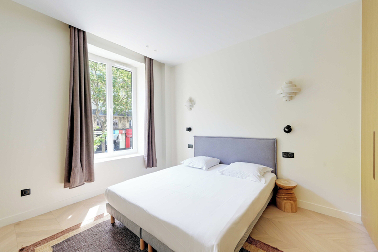 Room 4, Modern a/c - 2bdr/4p Flat - Montorgueil, Paris