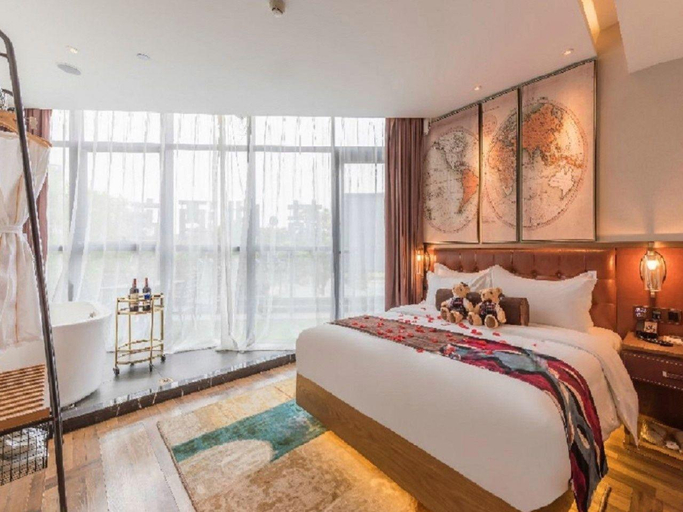 Bedroom 2, James Joyce Coffetel·Beijing Yizhuang Development Zone Dazu Square Tongji Road, Beijing