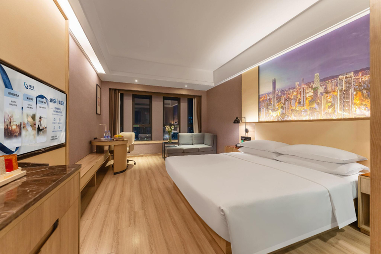 Bedroom 2, Vienna International Hotel Chongqing Ranjiaba, Chongqing
