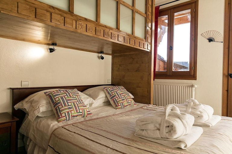Bedroom, Hotel et Chalet Au Coin Du Feu Chilly Powder, Haute-Savoie