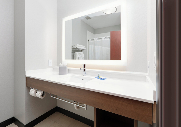 Bathroom 4, Holiday Inn Express & Suites DENTON NORTH by IHG, Denton