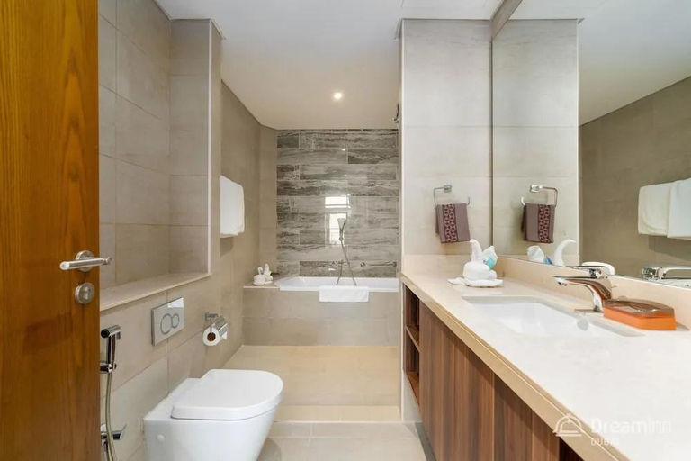 Bathroom, Dream Inn Apartments - Mina by Azizi, Dubai