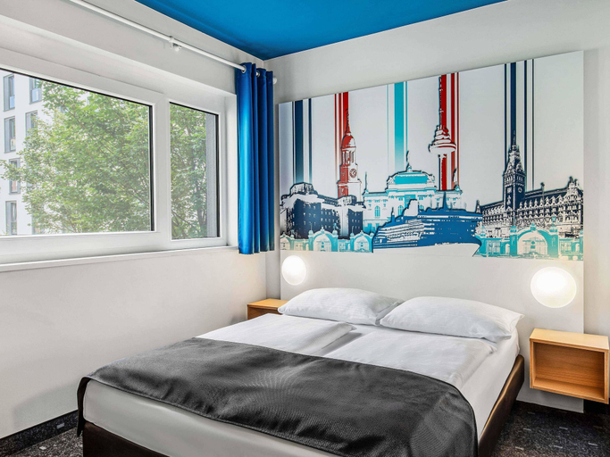 Bedroom 5, B&B Hotel Hamburg City-Ost, Hamburg