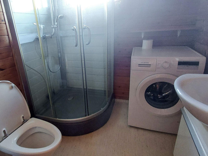 Bathroom, 6 Person Holiday Home in Brovst, Jammerbugt