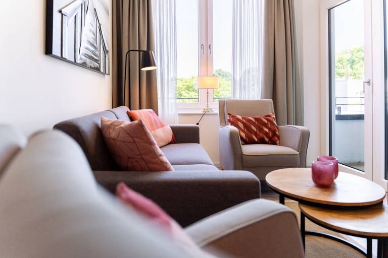 Living room 3, Apartment mit Dachterrasse, Lübeck