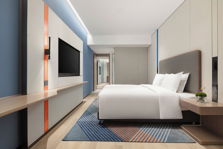 Bedroom 5, Holiday Inn Express SHANGHAI CHANGFENG PARK, Shanghai