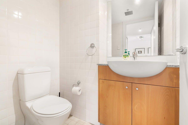 Bathroom 2, Apartment in Iconic Fingerwharf, Sydney
