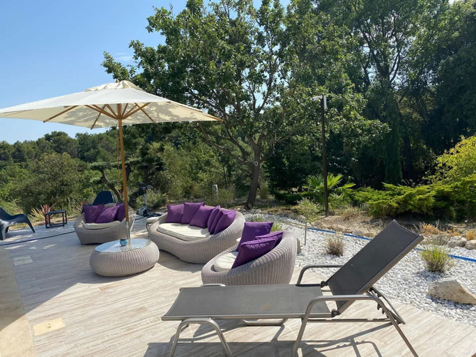 Balcony 1, Villa in Murs, Heart of the Luberon, Vaucluse