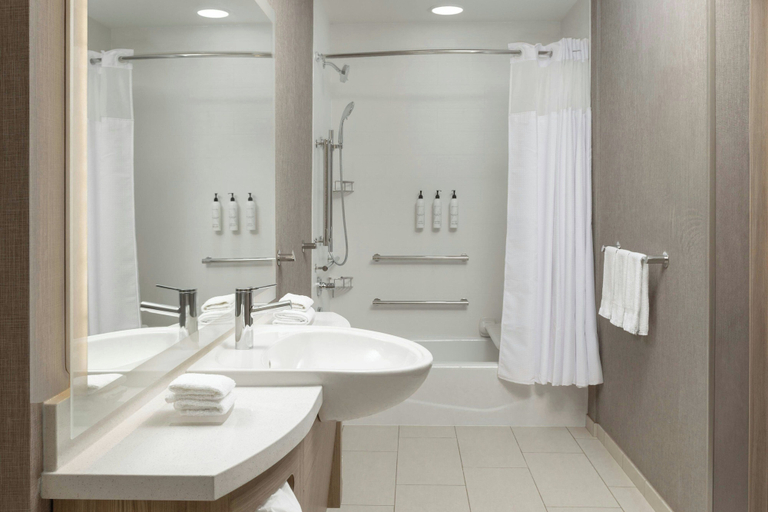 Bathroom 4, SpringHill Suites by Marriott Irvine Lake Forest, Orange