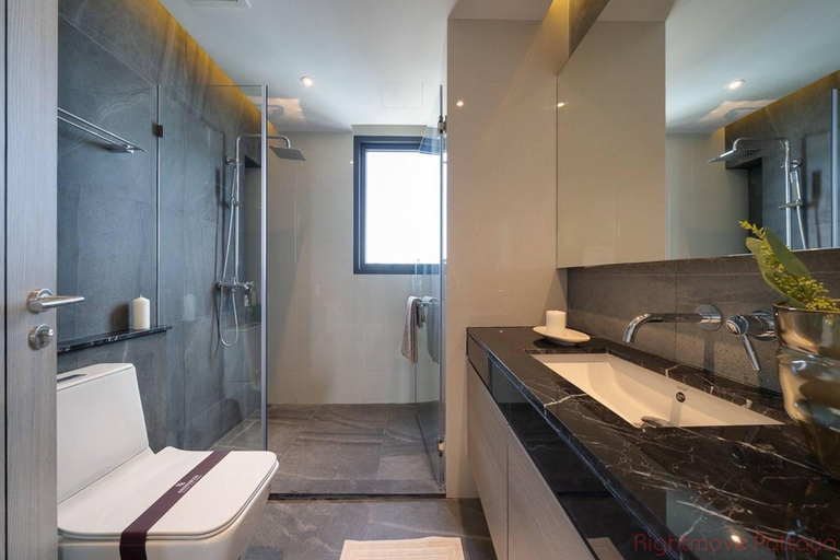 Bathroom 3, 2 Bed Room Sea View Luxury Unit - Beachfront Unit, Pattaya