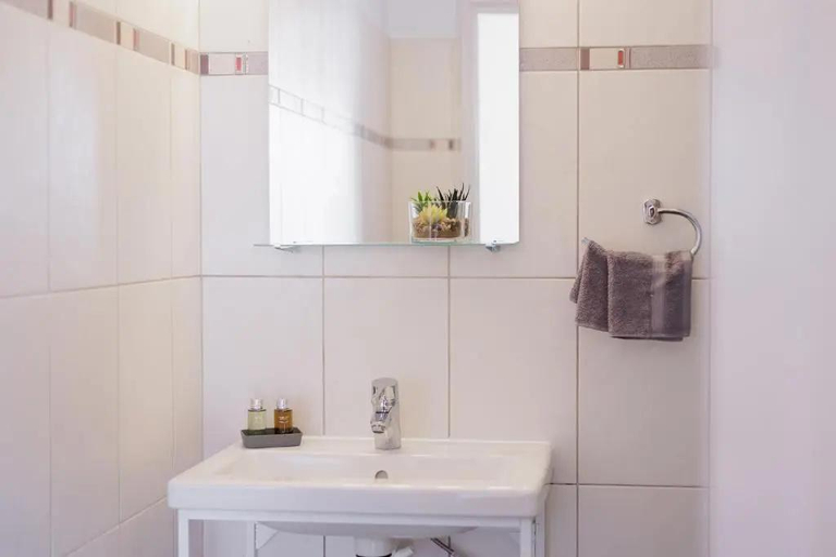 Bathroom 2, Seaside Ipsos Apartment by Konnect, Ionian Islands