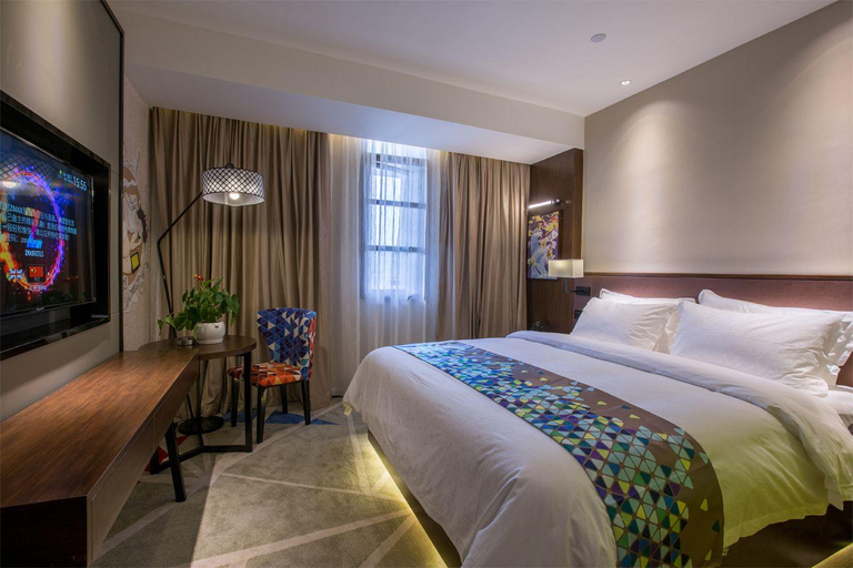 Bedroom 2, Zmax Hotel·Longhushan Xiaoyaocheng, Yingtan