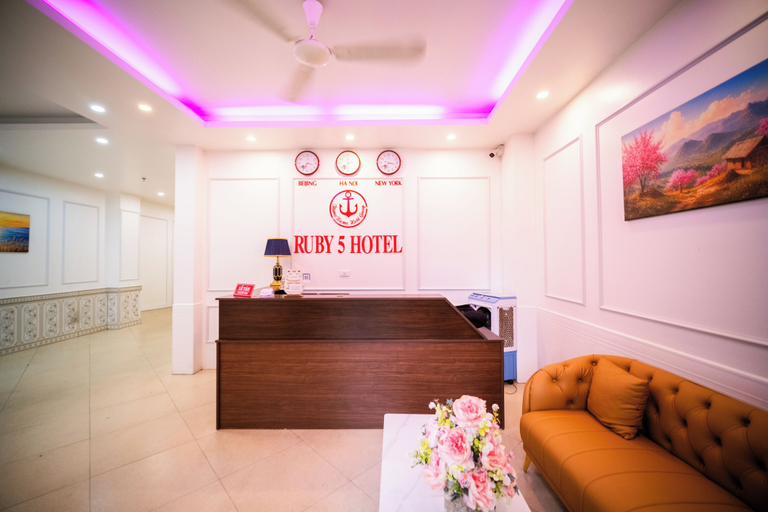 Lobby 5, RUBY 5 HOTEL, Cầu Giấy