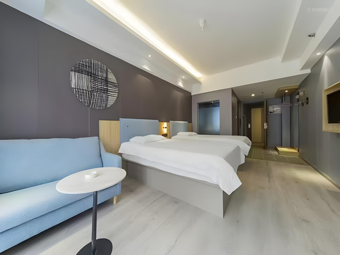 Bedroom, YAYUR Chengdu Chunxi Road Pedestrian Street Hotel, Chengdu