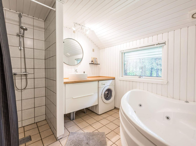Bathroom 3, 4 Star Holiday Home in Norre Nebel, Varde
