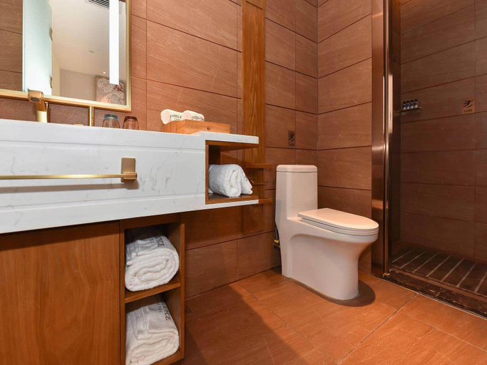 Bathroom 3, James Joyce Coffetel· Beijing Fengtai Railway Station Lize Business District, Beijing