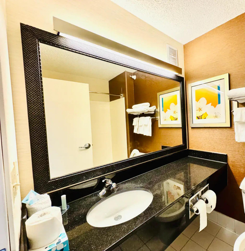 Bathroom 4, Country Inn Suites By Radisson Bismarck Nd, Burleigh