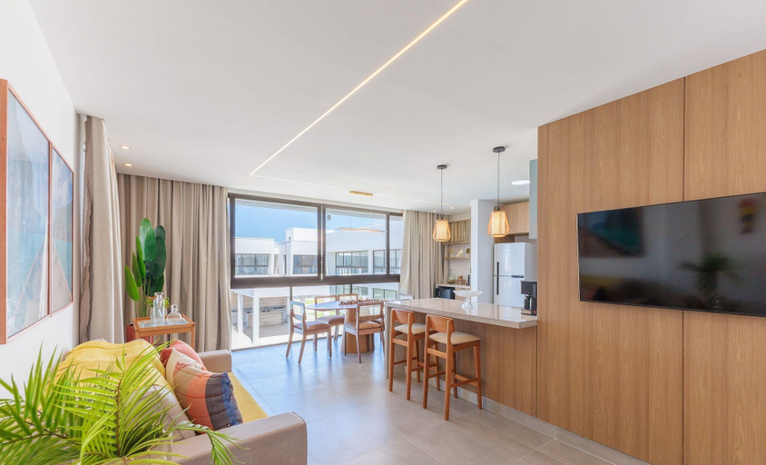Interior, Apt With Lagoon and Pool View Vll0101, Maraú