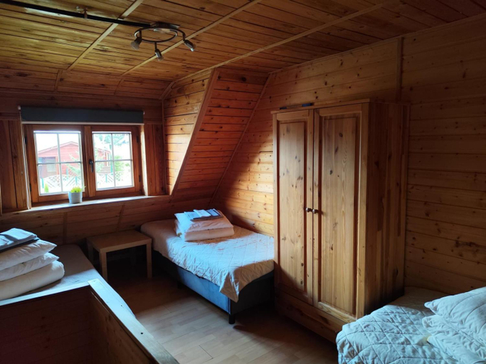 Bedroom, Domki Drewniane Caloroczne, Nowy Dwór Gdański