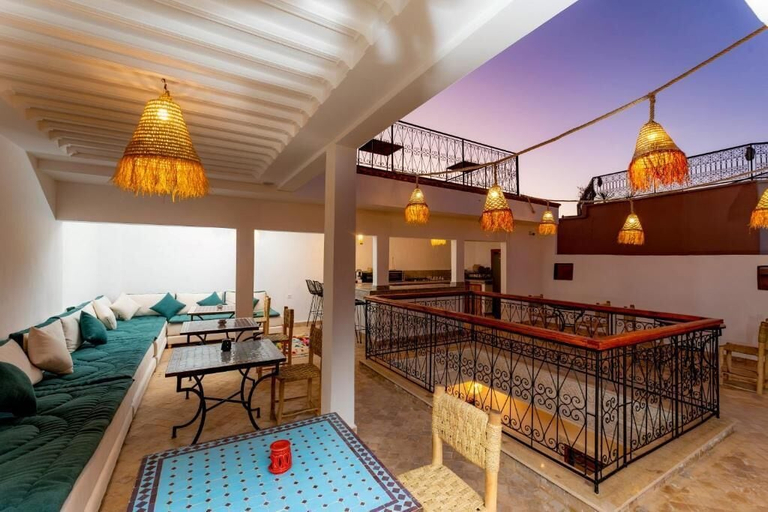 Outdoor dining, Riad Abrare, Marrakech