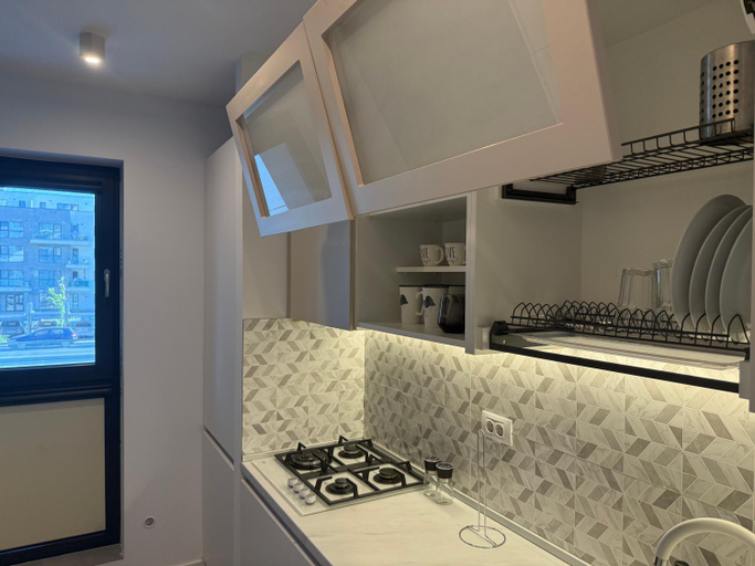 Bedroom 1, North Suites Onix - Aviatiei - Pipera - private Parking, Municipiul Bucuresti