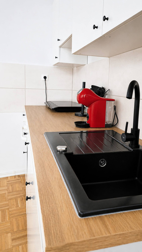 Private kitchen, Gera Apartment Blue Foosball Table 7 Guests, Gera
