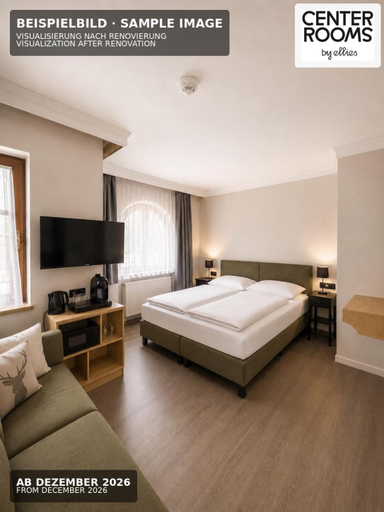 Bedroom 2, Center Rooms & Apartments, Schwaz