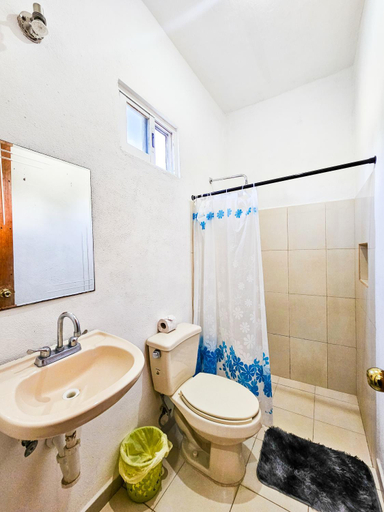 Bathroom 5, Hotel Las Palmas - Near Lagoon, Othón P. Blanco