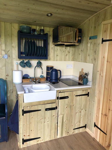 Bedroom 4, The Shepherds Hut At Hafoty Boeth, Denbighshire