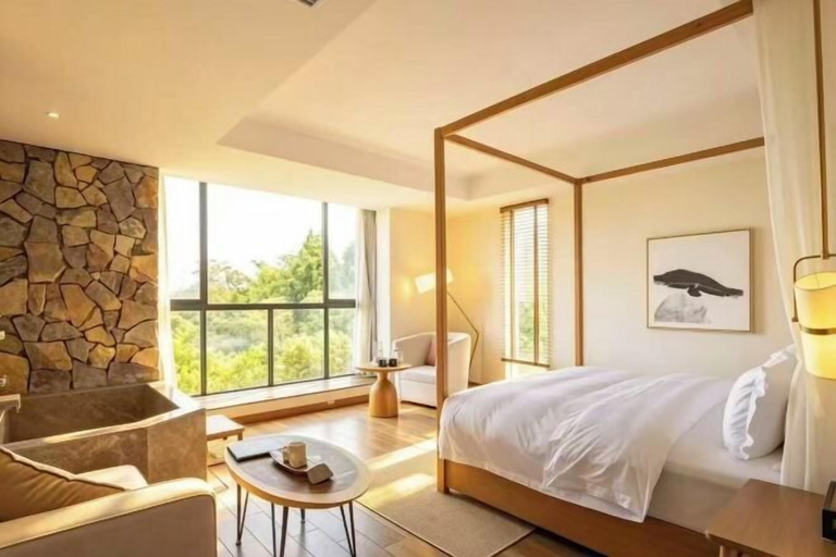 Room 4, Mount Emei Baiyuting Yunjian Tangquan B&B, Leshan